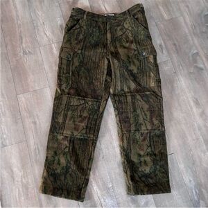 Columbia Gallatin Range Wool Pant Hunting Camo Green Brown Men's Size 38